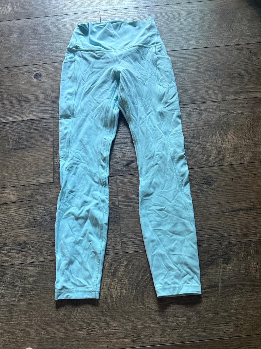 lululemon athletica Light Aqua Performance Leggings
